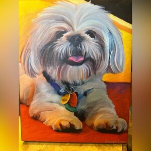 Robert McClintock Canvas Print - Labeled - “NEW SHIZOO”